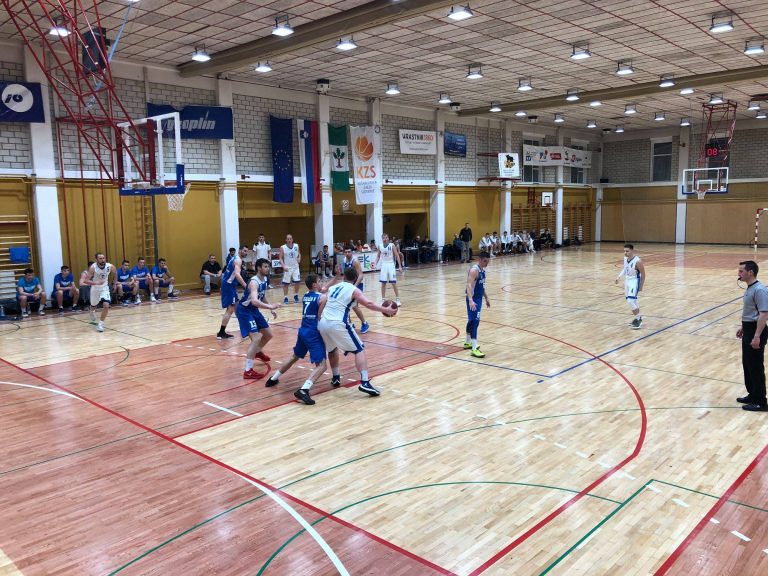 Hrastničani v pomembnem obračunu boljši od Bistričanov. (Foto: Facebook/KK Hrastnik)