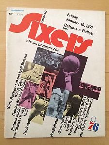 76ers program 1972-1973