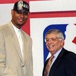 Duncan na NBA draftu 1996. foto: nba.com