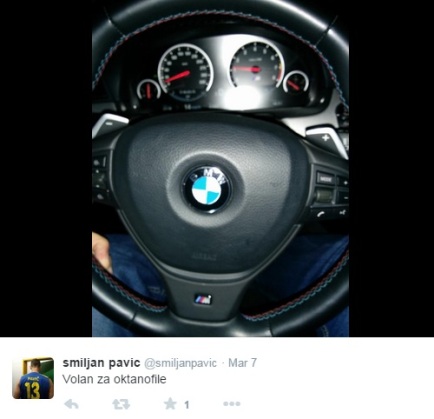Pavic in BMW